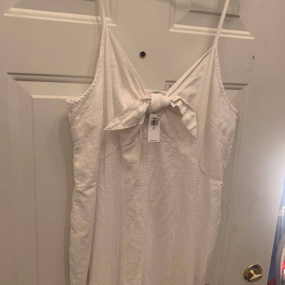 Old Navy Cool White Jumpsuit